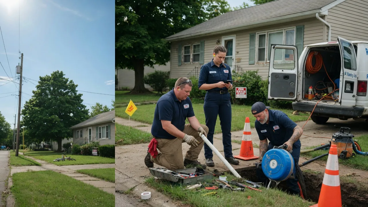 Sewer Line Repair in North English, IA near me